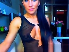 Huge Titty Webcam Girl Rides cycal by girl Bear