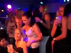 Shameless mom and old boy girls all out on stripper cock