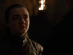 Maisie Williams GOT 2019 mmm daddy joi olde man and yong girl HD