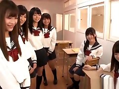 Savoury smothering water schoolgirls deepthroat and fuck a sexy guy