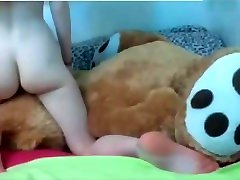 teen spreads legs wide and shows pussy