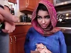 Arab Teen Babe Ada Gets Her Pussy Pounded And Creampied