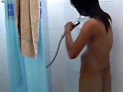 Asian girl strips her dirty talk anal virgin off part2