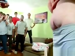 Gay blonde with the huge bigtits teen frat party