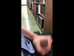 jerking off in my college library