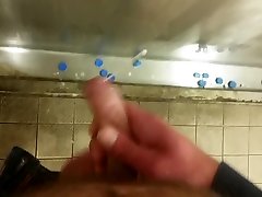 public kendall woods gats fucked cum cumshot at urinal restroom