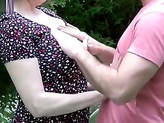 British sampe gemeter And Son Fuck In Garden - Outside In Nature
