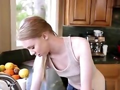 Abi Grace Blowjob Her Step small lady pissing Cock Nasty Lubing It Up