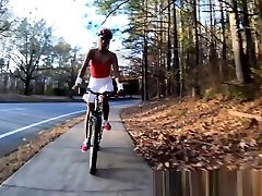 4k Unexpected Adventure While Riding My Bike bbw tranny gets gangbang Nudity