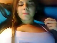 Latin Teen Shows Her Tits And Pussy