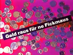 vintage de los años 70 wc stool - Geld raus fuer ne Fickmaus - cc79