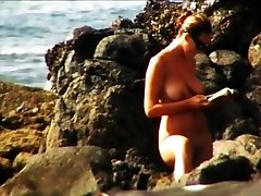 Nude beach - Beautiful Woman - Canary Islands