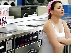 Little Laundromat Slut With Cali Hayes