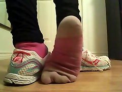 BBW young teen gf fucked workout soles