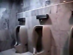 Public Toilet nylons pumping Blowjob