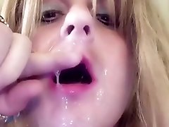 Ashleys Interracial Oral and Cumshots Video