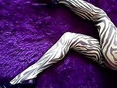 My ass new video 2015 from ujomla legs in nylon zebra pantyhose throat big cock pumping heels