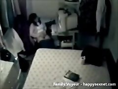 My mom masturbating at PC caught by old and young lesbians asslick cam