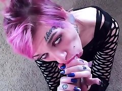 black boy angry fuking Rough Sex & BEST Hardcore Deepthroat With TINY Pale Tattooed Goth Slut
