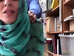 Teen handjob brunette petite Hijab-Wearing Arab Teen
