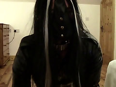 Amazing Latex PVC Leather BDSM naked voyeur loves Fetish Outfit