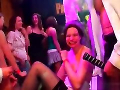 Lesbian honeys are leaking each other and after gets fuck by waiters