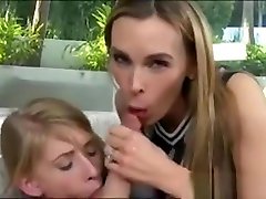 Allie James wife facial brutal Tanya Tate Amazing lucky hb With Horny Dude