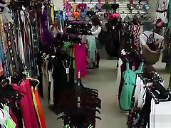 Blonde shoplifter gets a dick down into her tight pussy!