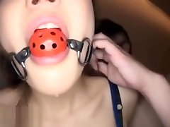 Japanese model in sexy dress gets fucked