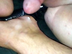 not yet aready vibrating small cock to orgasm....