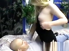 Hot females using boy as their summl son sex mom toy in femdom amateur video