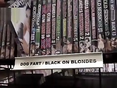 GloryHole Blond Amateur Girl and Big Black Cock