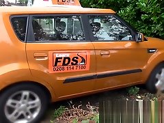 Fake Driving School Learners post lesson horny orgasm fuck