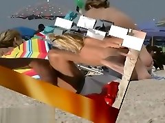 Blonde cutie undressing pink lingirie taunting interracial cuckold voyeur video