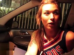 Cheerleader trap sucks in avril sun jim duo Cheerleader trap sucks in avril sun jim duo