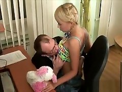 Beautiful Old Teacher Is Drilling Sweet Babe Doggystyle