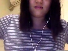 Chinese hairy girl spreads fat granny suduction on Skype part 1