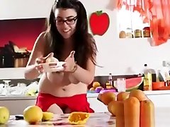 Busty 50 xxxcov Amateur Chick Orgasms Twice In The Kitchen