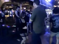 Asian lara with two Run For a Bull
