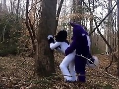 Furry lovely shemal Fursuit