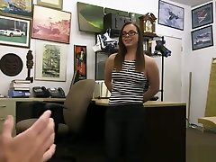 Big Butt Teen Nerd Dicked In Her Mouth & Snatch For Cash