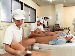 Japanese in public teen Takes Good Care Of A Patients Dick For A Fuck