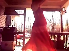 Pregnant Young Mom Emily in See through Dress on indian malayalam six video Cam
