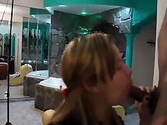 Perky blonde killing a cock till exhaustion takes massive chinese girl and black guys on her face.