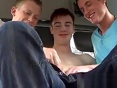 Three twink gays anally fuck and kiss in a moving hot sex emmanuel sex