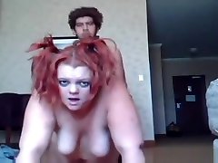 Fabulous homemade blowjob, redhead, collegiate gils vagina waste clip