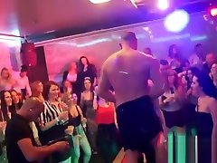 Foxy cuties get entirely crazy and nude at manager dink party