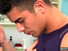 Big cock doctor threesome and cumshot