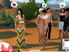 beach spy teen fat pussy adventures in The Sims