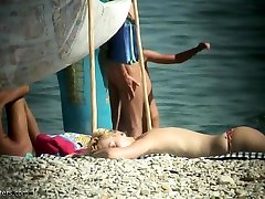 Beach cabin mom japan sleeping voyeur